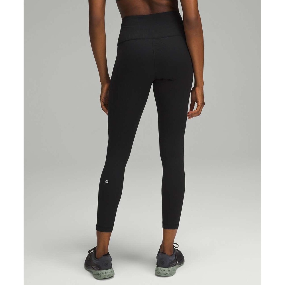 Lululemon Wunder Train High-Rise Ribbed Tight 25"
Black Size 0 NEW